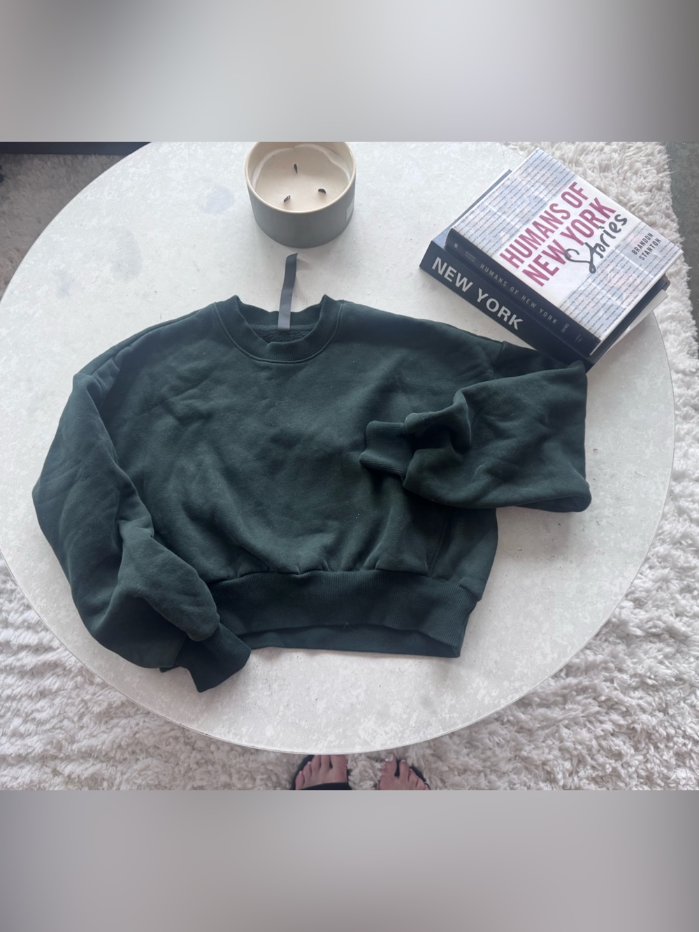 Vuori Forest Green Crewneck Sweatshirt